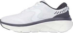 Skechers - Womens D'Lux Walker 2.0 - Active Pace Sneakers, Color White/Multi, Size: 8.5 M US