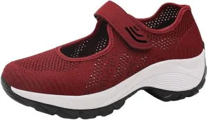 Slip On Shoes Women Mesh Breathable Black Casual Shoes High Top Sneakers Men's Supportive Running Cushioned Athletic White Basketball Shoe Cross Trainer Shoe