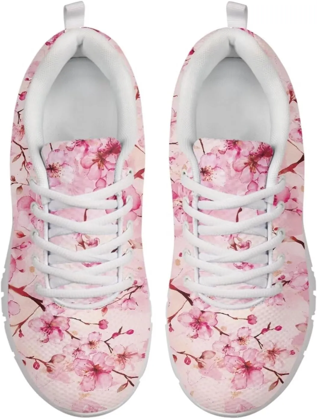 Sneakers for Women Light Lace-up Flats Sneakers Fashion Outdoor Walking Running Shoes