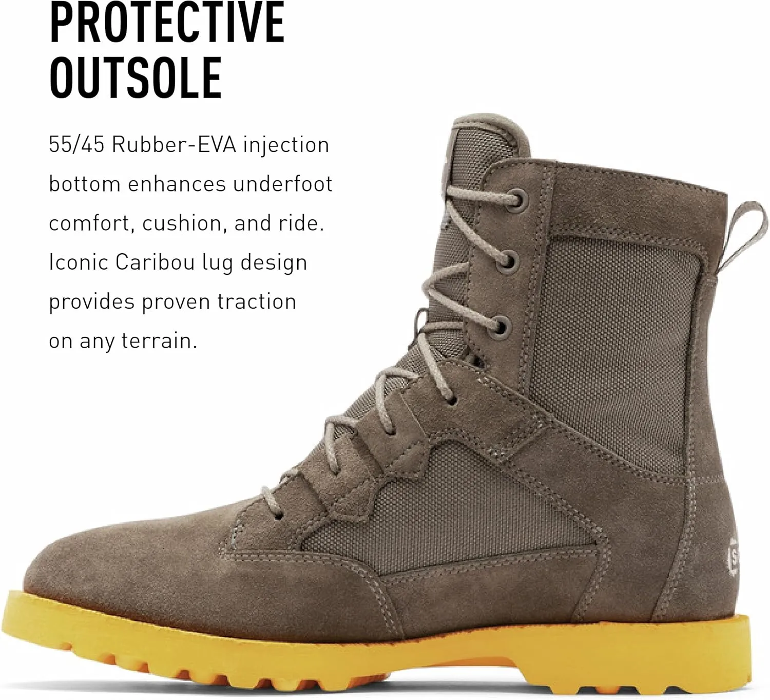 Sorel Men's Caribou OTM WP Boot  Waterproof Leather Rain Boots