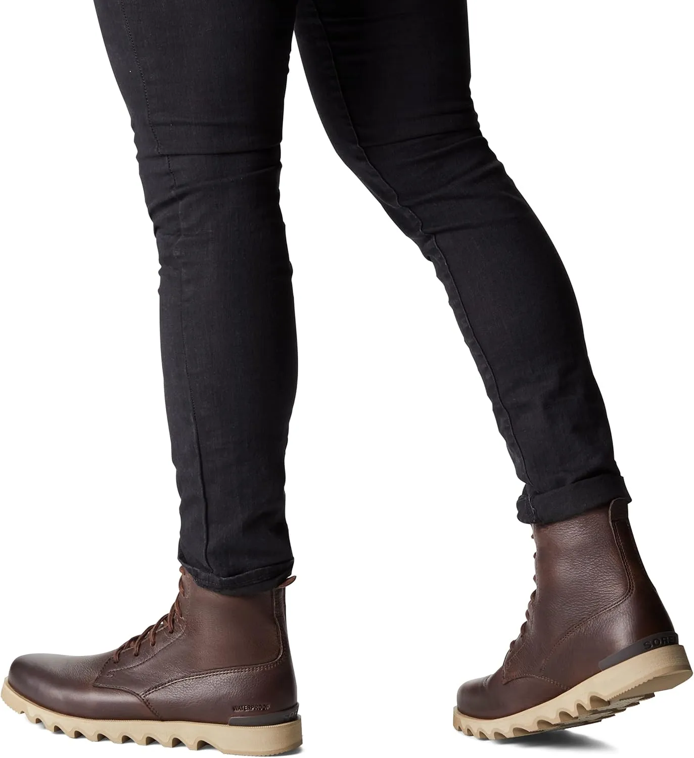 Sorel Men's Kezar Tall WP Boot  Waterproof Leather Rain Boots