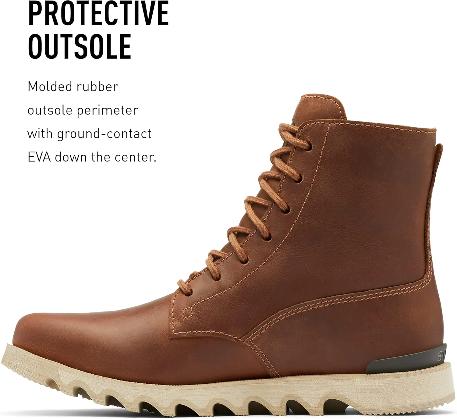 Sorel Men's Kezar Tall WP Boot  Waterproof Leather Rain Boots