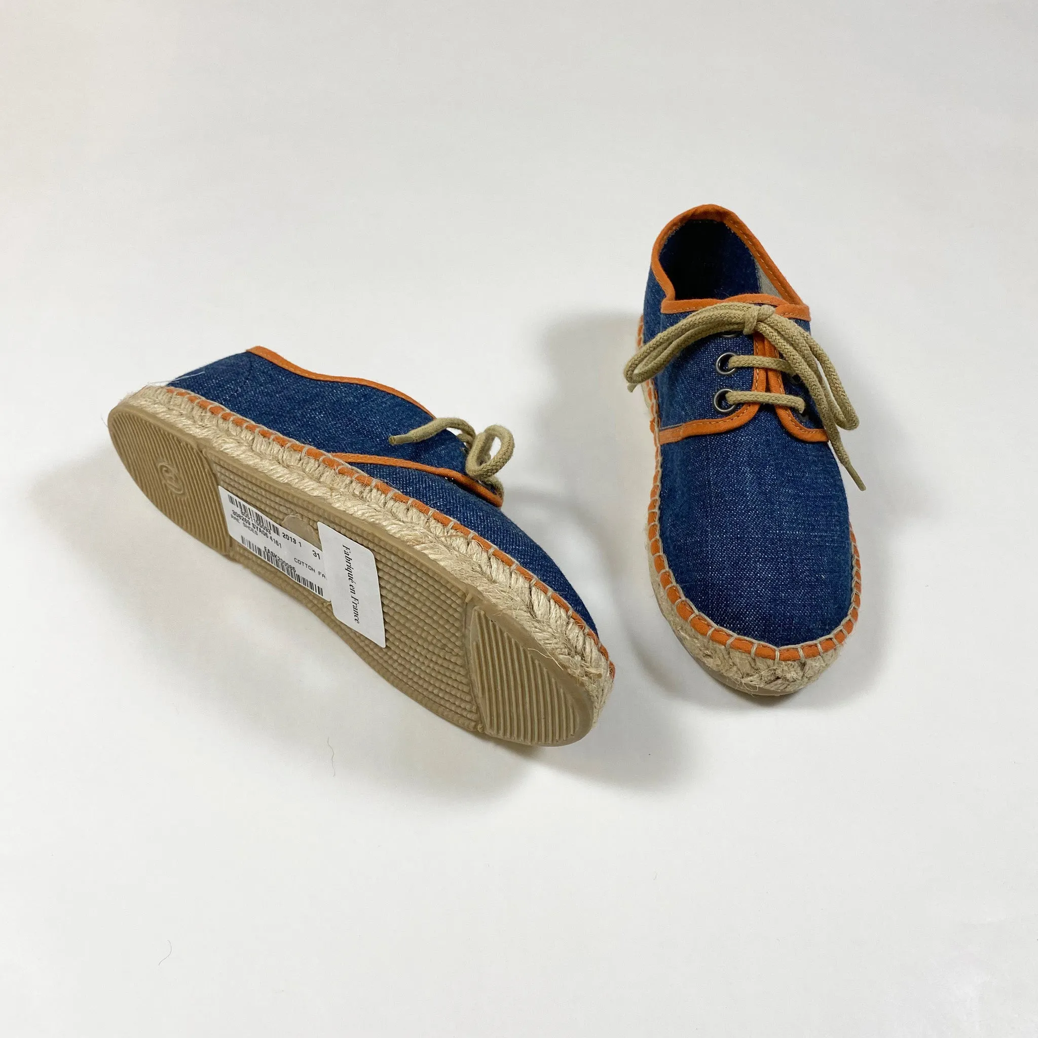 Stella McCartney Kids rae denim kids espadrilles Second Season diff. sizes