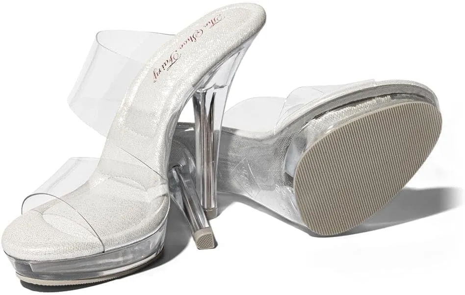 Strappy Olympian Clear Bikini Fitness Competition Heel, Bodybuilding Heels, Bodybuilding Shoes, Bikini Competition Heels, Bridal Heels, Lucite Heels, Pageant Heels