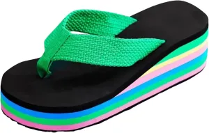 Thong Sandals Comfortable Womens Arch Support Flip Flops Comfortable Yoga Mat Slip On Summer Beach Walking Thong