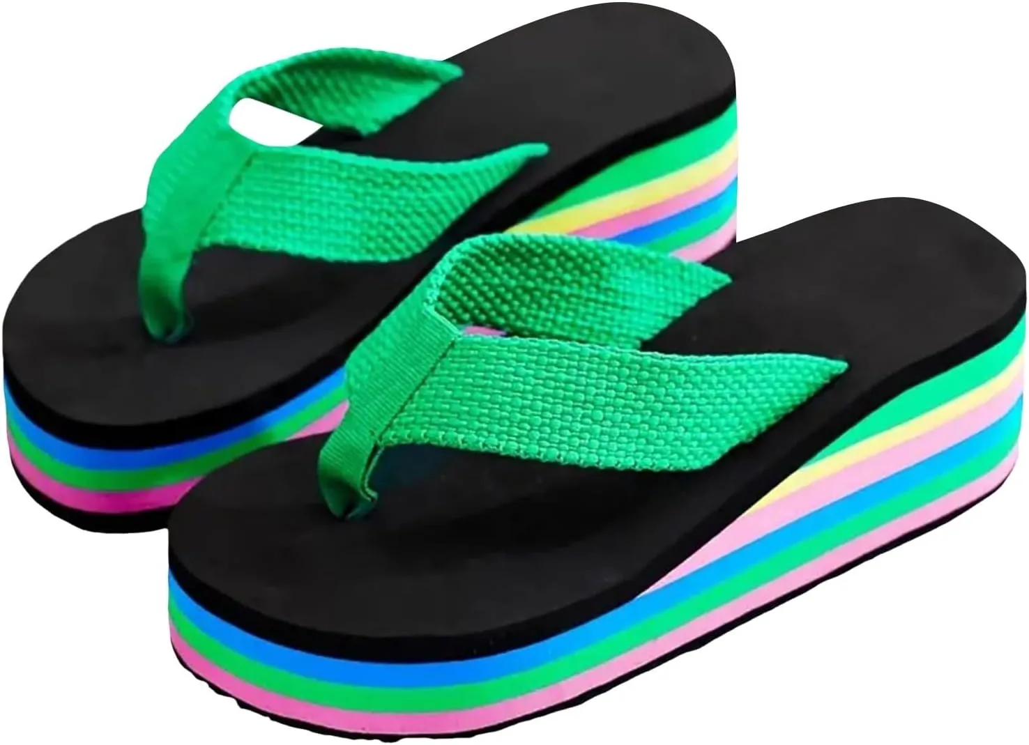 Thong Sandals Comfortable Womens Arch Support Flip Flops Comfortable Yoga Mat Slip On Summer Beach Walking Thong