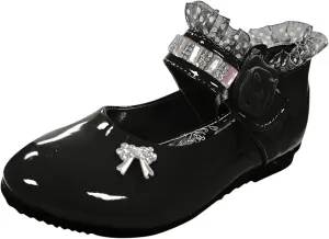 Toddler Dress Shoes,Children Soft Girls Princess Shoes Baby Kid Leather Flower Dance Shoes Baby Shoes Work Shoes