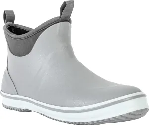 Ubon Men's Deck Boots Waterproof Fishing Boots Outdoor Rubber Ankle Rain Boots