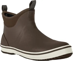 Ubon Men's Deck Boots Waterproof Fishing Boots Outdoor Rubber Ankle Rain Boots