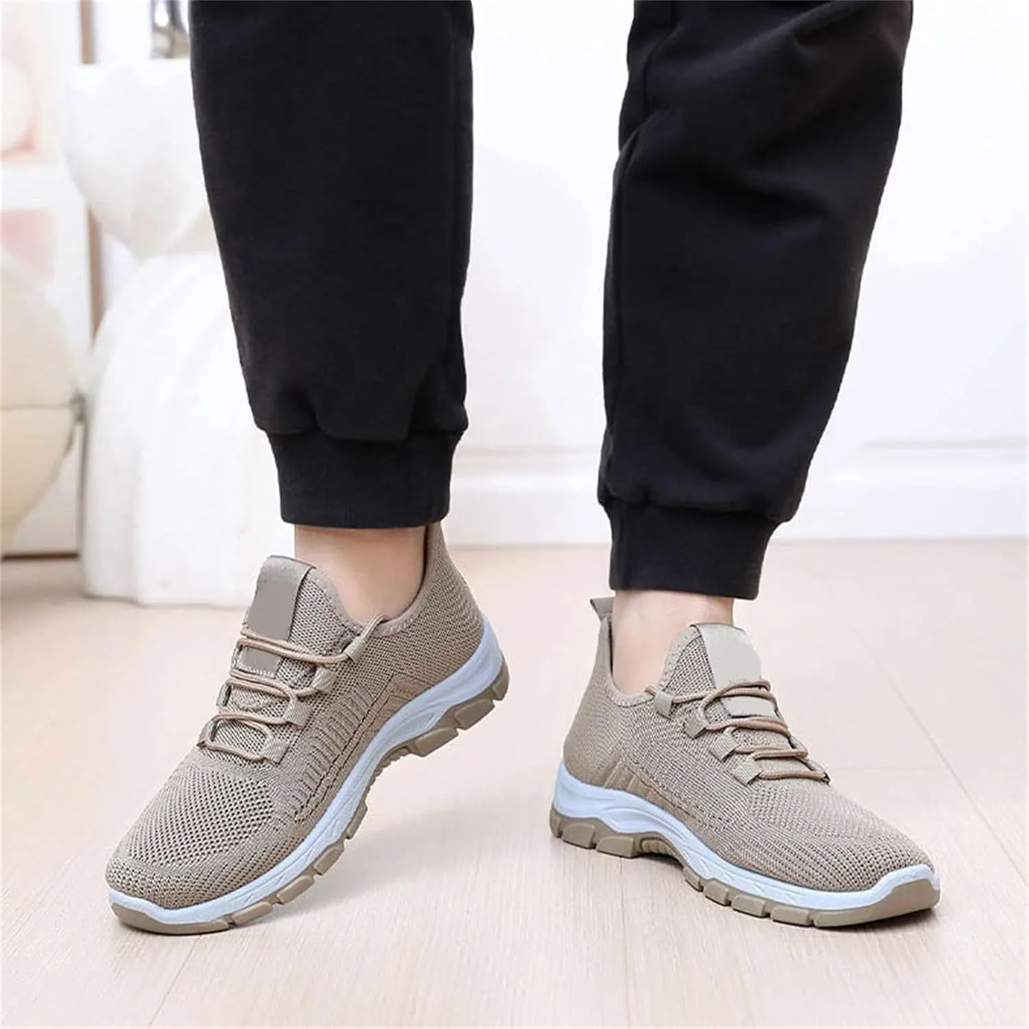 Wide Toe Box Shoes for Women Men Gym Tennis Athletic Mesh Sneakers Non-Slip Ultra Light Running Sneaker Lightweight Breathable Walking Shoes Tennis Workout Training Arch Support Shoe