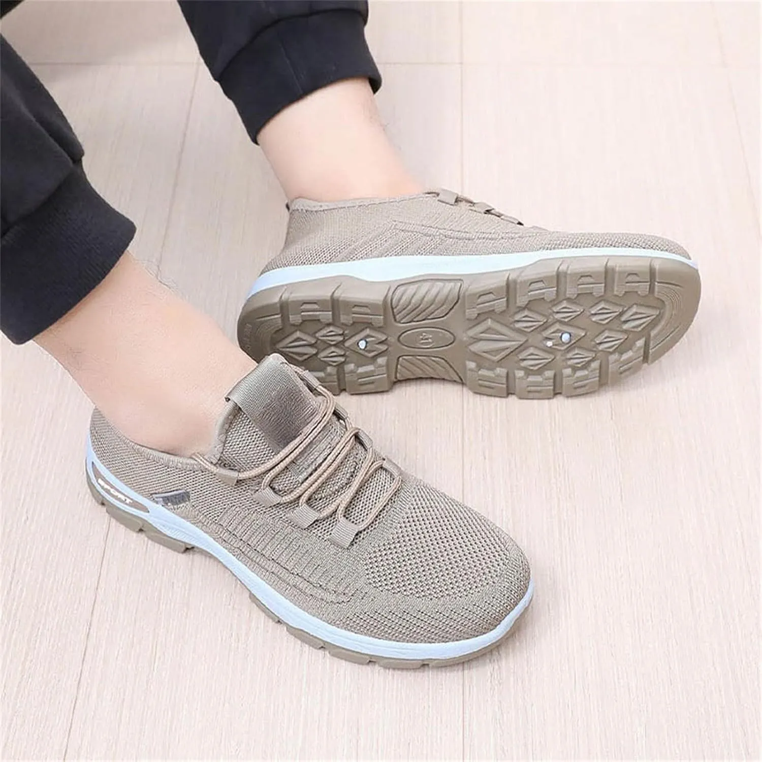 Wide Toe Box Shoes for Women Men Gym Tennis Athletic Mesh Sneakers Non-Slip Ultra Light Running Sneaker Lightweight Breathable Walking Shoes Tennis Workout Training Arch Support Shoe