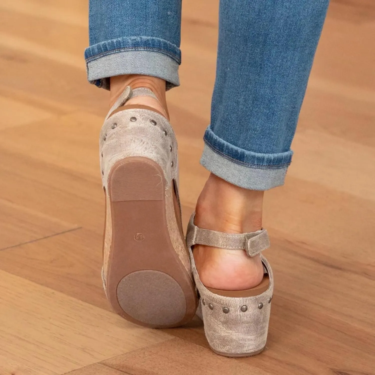 Women Sandals Comfortable Dressy Wedge Platform Sandals Heels Open Toe Ankle Strap Slip on Casual Beach Summer Dress Shoes