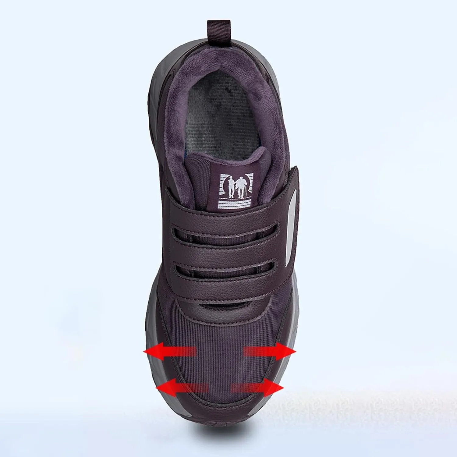 Women Winter Boots Ankle Mens Hiking Sneakers Comfortable Warm Adults Slip On Boots Barefoot Shoes Grounded Footwear Womens Tennis Shoes Men Winter Booties