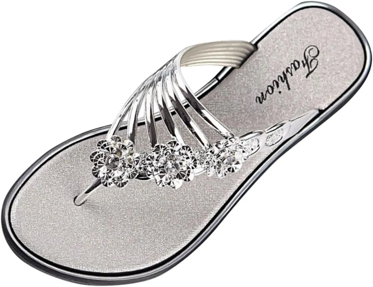 Women's Flip Flops Women Slippers Summer Fashion Flip Flops Sandals Open Toe Comfortable Non Slip Flat