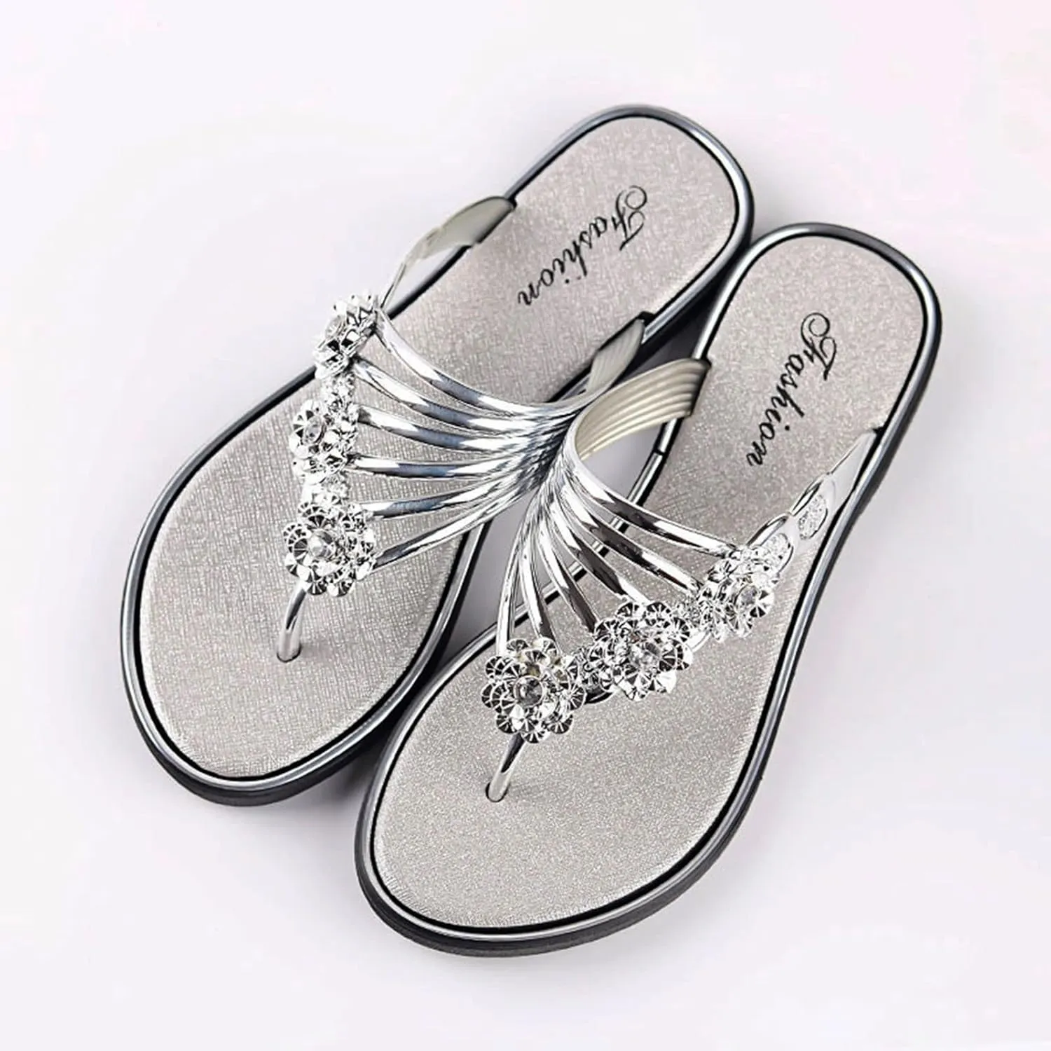 Women's Flip Flops Women Slippers Summer Fashion Flip Flops Sandals Open Toe Comfortable Non Slip Flat