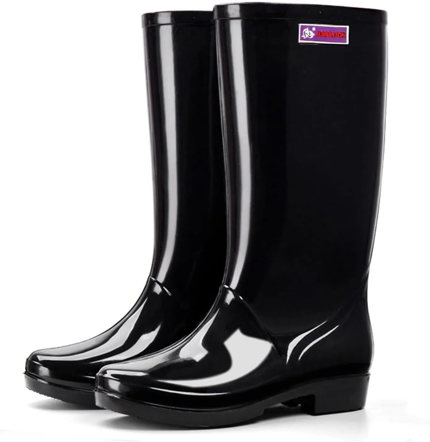 Womens Rain Boots Tall Mens Grounded Footwear Small Heel Booties Non Slip Work Barefoot Shoes Women's Rain Boots Waterproof Garden Shoes Womens Hiking Boots