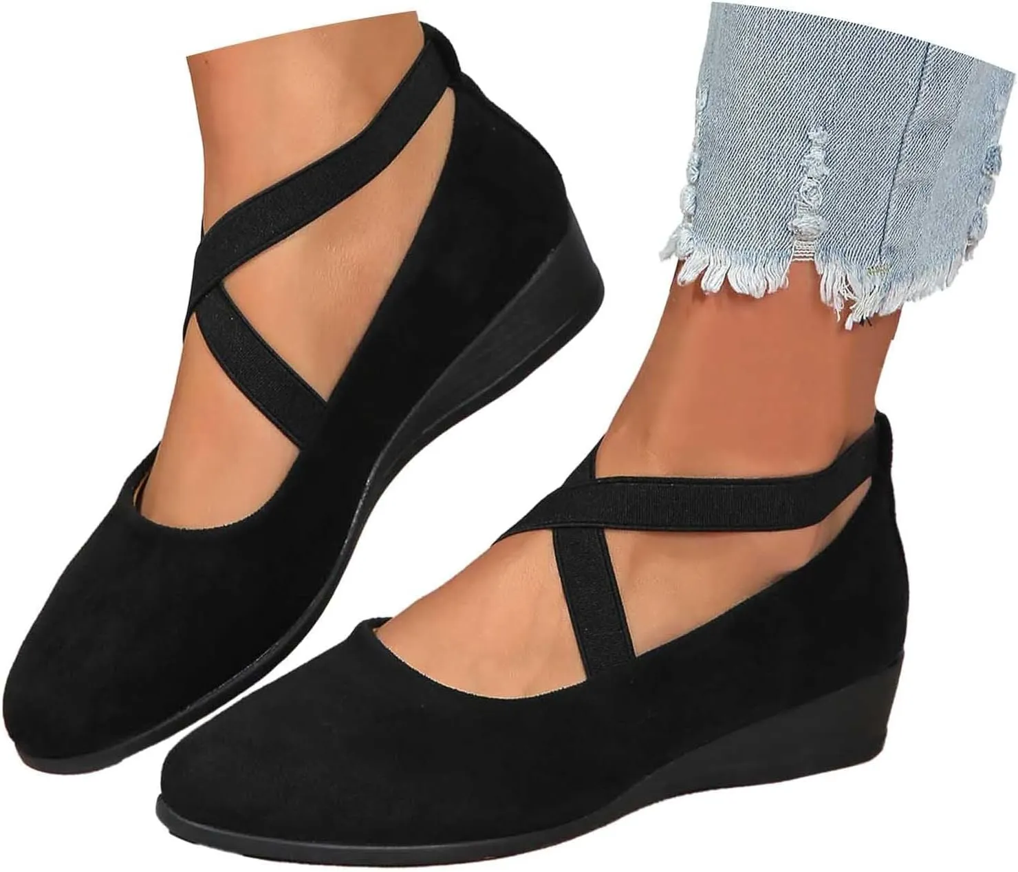 Women's Sandals Comfort Light Shoe Flat Flats Toe Shallow Slip on Comfortable Walking Shoes Fashion Dress Shoes 2025